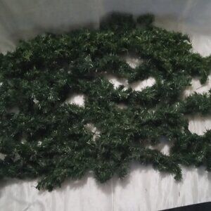 4 Green garland about 3ft 12" & 6" Christmas in July decoration event
